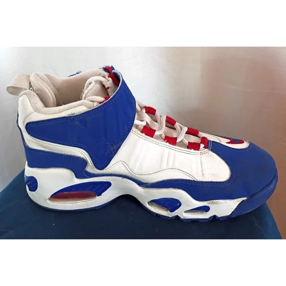 Nike 2022 Air Griffey Max 1 GS USA DX3724-100 White/Blue Youth Boy’s 7y
